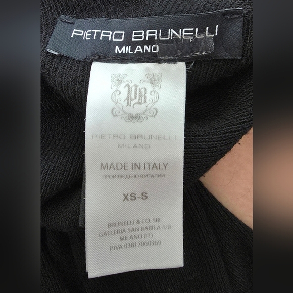 Pietro Brunelli Black Sleeveless Midi Dress - Picture 7 of 7